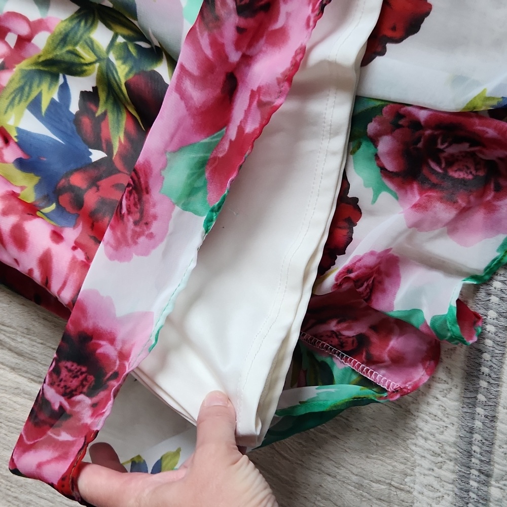 Forever 21 Y2K floral babydoll dress - Picture 3 of 9